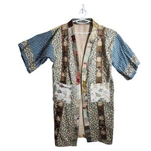 Kimono peacock handmade, one of a kind.